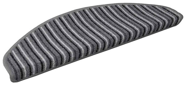 Samoprzylepne maty na schody 15 pcs Szary 65 x 21 x 4 cm