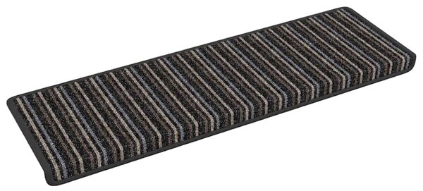 Samoprzylepne maty na schody 15 pcs Antracyt 65 x 21 x 4 cm