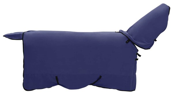 Koc dla Koni Granatowy 125 cm Poliester