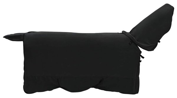 Koc dla Koni Czarny 125 cm Poliester