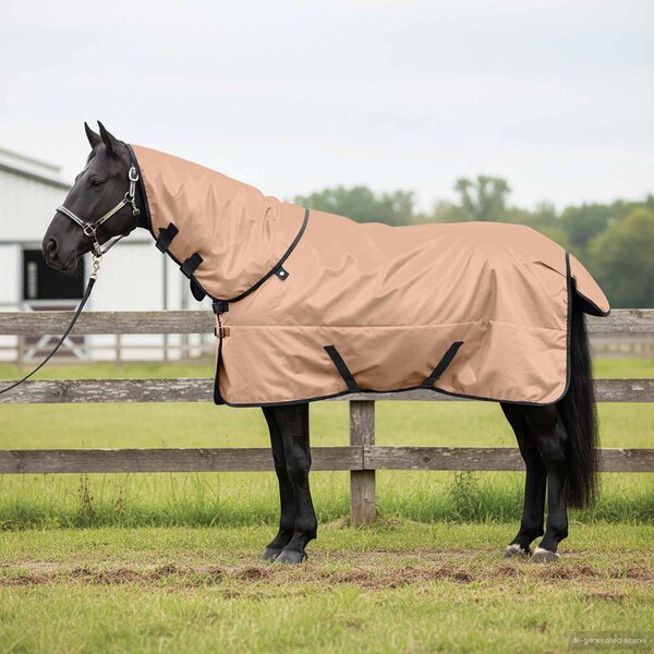 Koc dla Koni Cappuccino 105 cm Poliester