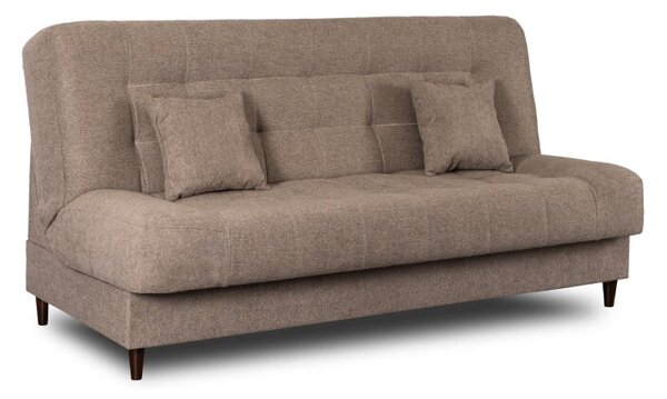 Wersalka Sofa Kanapa RozkÅadana z FunkcjÄ Spania Dwuosobowa BeÅ¼owa NEPAL