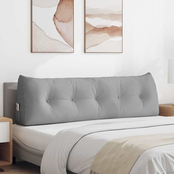 Poduszka na plecy Szary chmur 160 x 24 x 50 cm tkanina