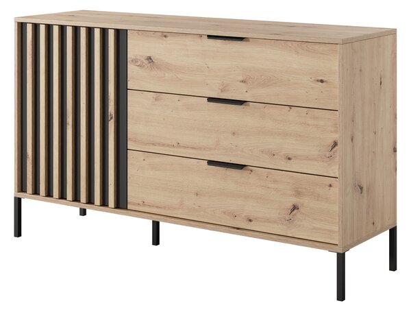 Komoda TALLINO 137 cm do Salonu Sypialni Dąb artisan