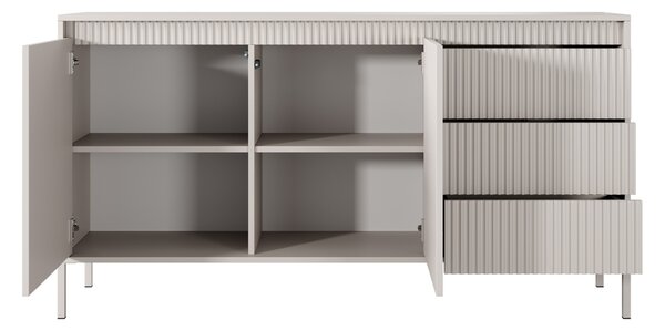 Komoda SENSATO 154 cm do Salonu Sypialni Odcienie beżu