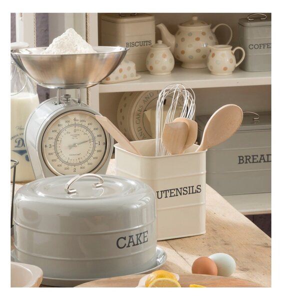 Kremowy stojak na akcesoria kuchenne Kitchen Craft Living Nostalgia