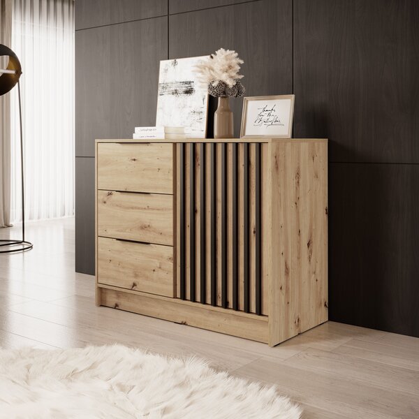Komoda NELIANA 105 cm do Salonu Sypialni Dąb artisan