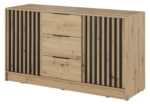 Komoda NELIANA 155 cm do Salonu Sypialni Dąb artisan