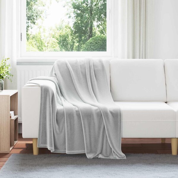 Koce narzutowe 6 szt. Szary 130 x 150 cm 3.04 Polar