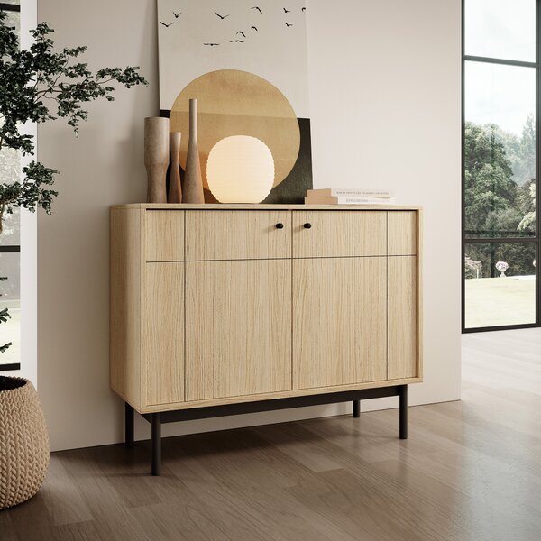Komoda GIAPPONESE 104 cm do Salonu Sypialni Dąb