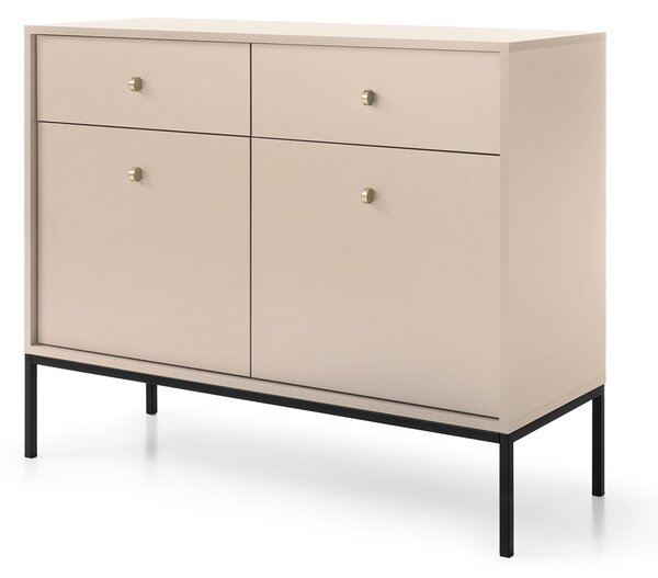 Komoda MONDO 104 cm do Salonu Sypialni Odcienie beżu