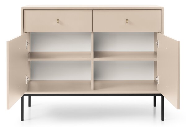 Komoda MONDO 104 cm do Salonu Sypialni Odcienie beżu