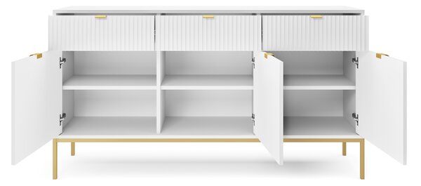 Komoda STELLARE 154 cm do Salonu Sypialni Biały