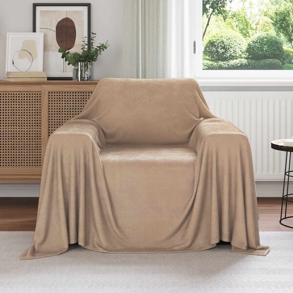 Koce narzutowe 6 szt. Camel 210 x 140 cm 2.48 Polar