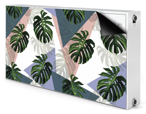 Magnes dekoracjny na kaloryfer Monstera wzór