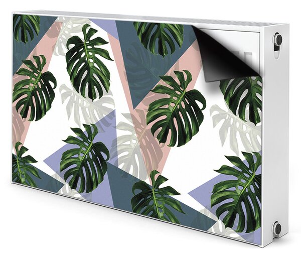 Magnes dekoracjny na kaloryfer Monstera wzór