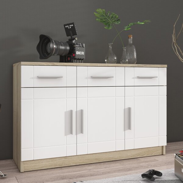 Komoda PERUGIA 103 cm do Salonu Sypialni Dąb sonoma