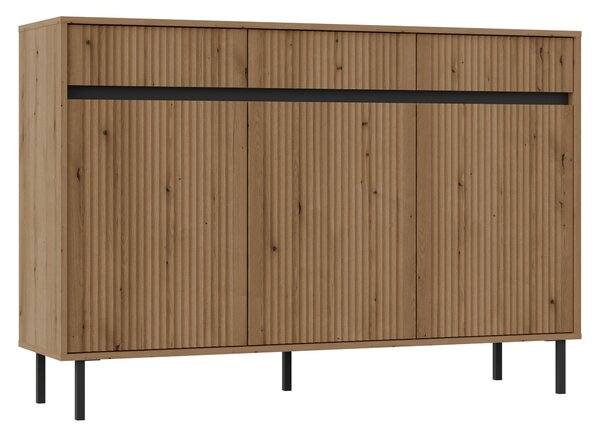 Komoda OSTIA 149 cm do Salonu Sypialni Dąb evoke coast