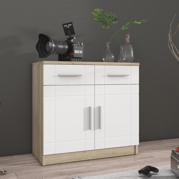 Komoda PERUGIA 69 cm do Salonu Sypialni Dąb sonoma