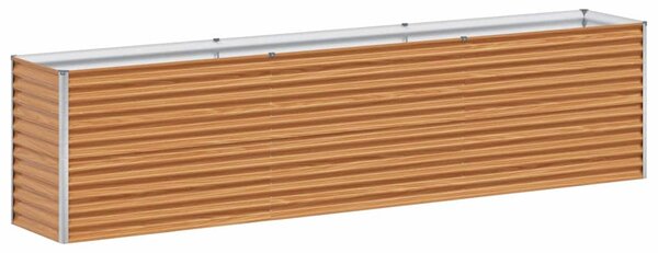 Podniesiona rabata ogrodowa 290 x 50 x 68 cm Stal Galwanizowana