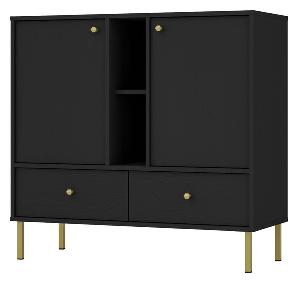 Komoda TORINO 100 cm do Salonu Sypialni Grafit