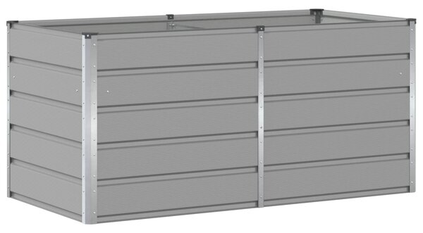 Donica Jasnoszary 160 x 80 x 75 cm Stal