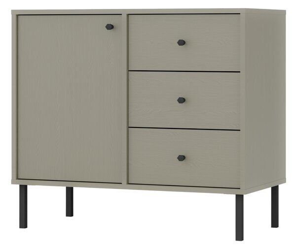 Komoda TORINO 84 cm do Salonu Sypialni Odcienie zieleni