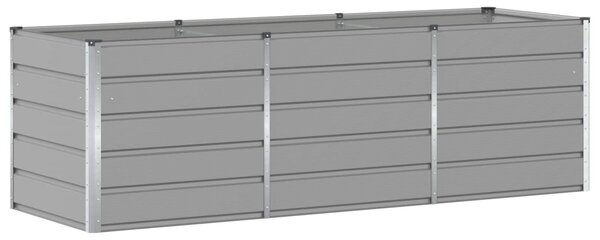 Donica Jasnoszary 240 x 80 x 75 cm Stal