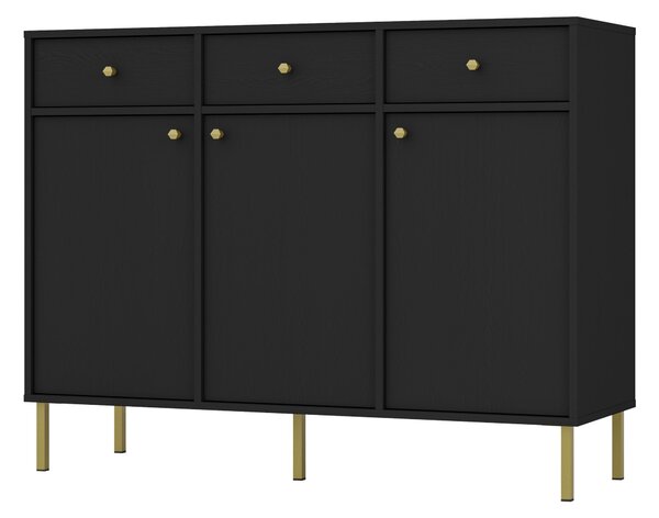 Komoda TORINO 125 cm do Salonu Sypialni Grafit