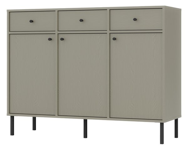 Komoda TORINO 125 cm do Salonu Sypialni Odcienie zieleni