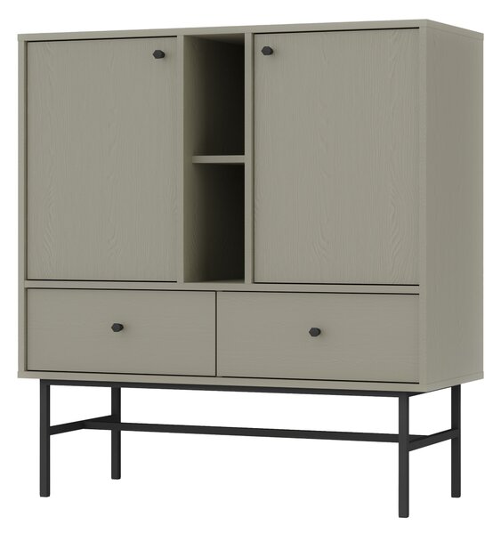 Komoda TORINO 100 cm do Salonu Sypialni Odcienie zieleni