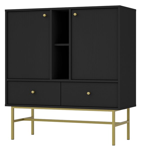 Komoda TORINO 100 cm do Salonu Sypialni Grafit