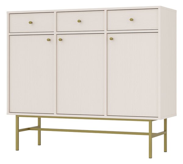Komoda TORINO 125 cm do Salonu Sypialni Odcienie beżu