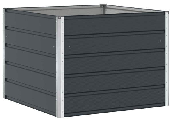 Donica Antracyt 100 x 100 x 75 cm Stal