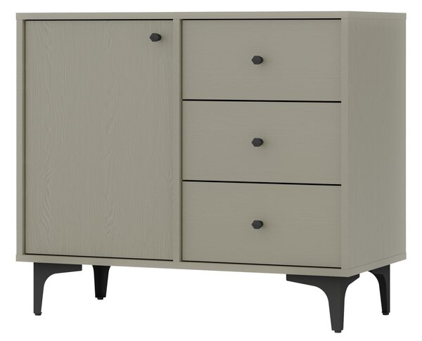Komoda TORINO 84 cm do Salonu Sypialni Odcienie zieleni