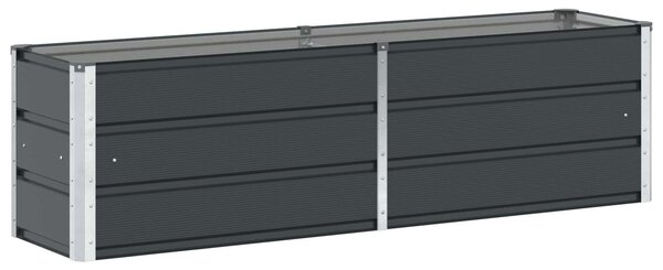 Donica Antracyt 160 x 40 x 45 cm Stal