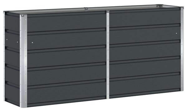Donica Antracyt 160 x 40 x 75 cm Stal