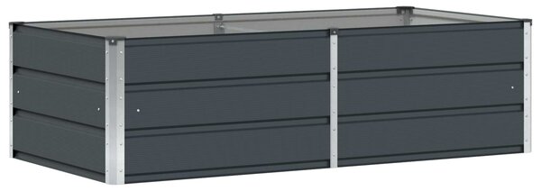 Donica Antracyt 160 x 80 x 45 cm Stal