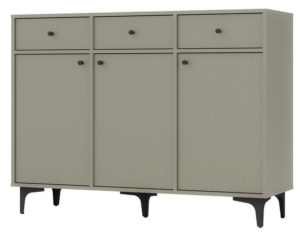Komoda TORINO 125 cm do Salonu Sypialni Odcienie zieleni