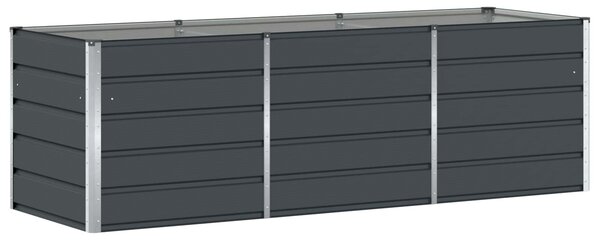 Donica Antracyt 240 x 80 x 75 cm Stal