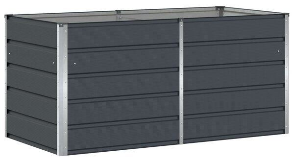 Donica Antracyt 160 x 80 x 75 cm Stal