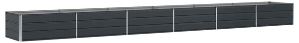 Donica Antracyt 600 x 80 x 45 cm Stal