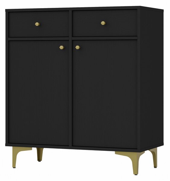 Komoda TORINO 84 cm do Salonu Sypialni Grafit