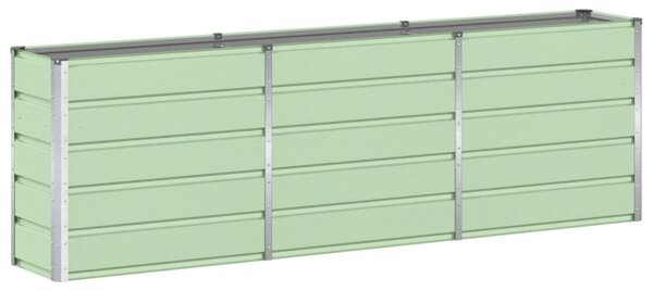 Donica Zielony 240 x 40 x 75 cm Stal