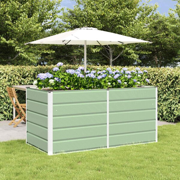 Donica Zielony 160 x 80 x 75 cm Stal