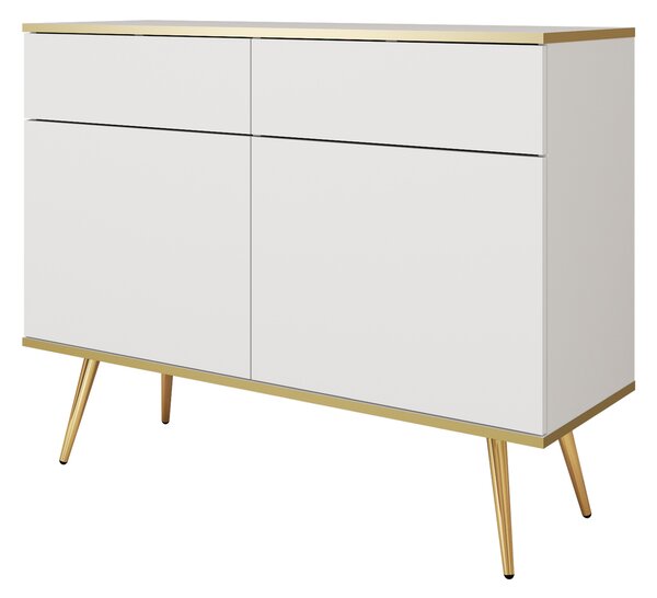 Komoda VENEZIA 107 cm do Salonu Sypialni Biały