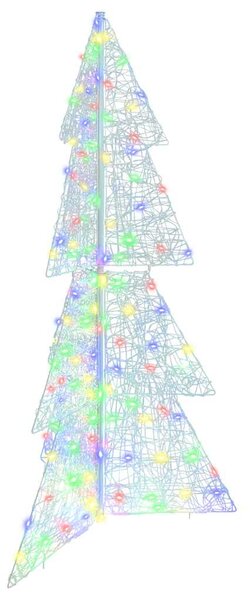 Choinka z 160 diodami LED Wielokolorowe 150 cm Akryl