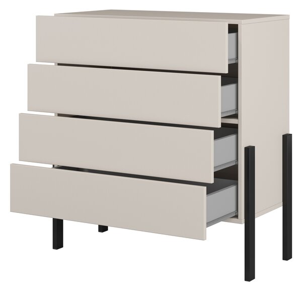 Komoda JUKARIS 84 cm do Salonu Sypialni Kaszmir