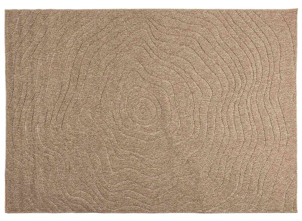 Dywany pokojowe Moiré AGIRA Naturalny 170 x 120 cm Poliester