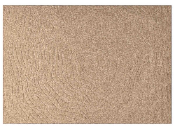 Dywany pokojowe Moiré AGIRA Naturalny 280 x 200 cm Poliester